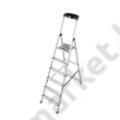 Ergonomikus lépcsőfokos állólétra 1x6 fokos