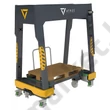 Mechanikus portál kocsi raklappal