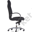 Kép 2/2 - SIRIO fekete főnöki szék oldalról