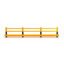 Rack-Mammut® Gyalogos korlát - egy sínnel 4000-10000 szemből