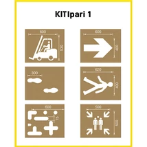 Jelölősablon - ipari - KIT Ipari 1