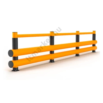 Rack-Mammut® Gyalogos korlát - dupla sínnel 4000-10000 oldalról