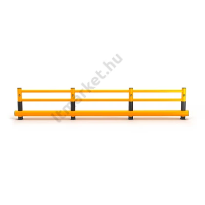 Rack-Mammut® Gyalogos korlát - egy sínnel 4000-10000 szemből