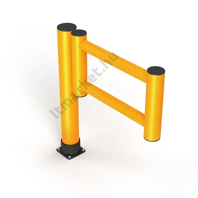 Rack-Mammut® lengőajtó - bal oldal felülről