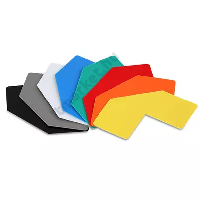 L alakú flexibilis padlójelölés több színben