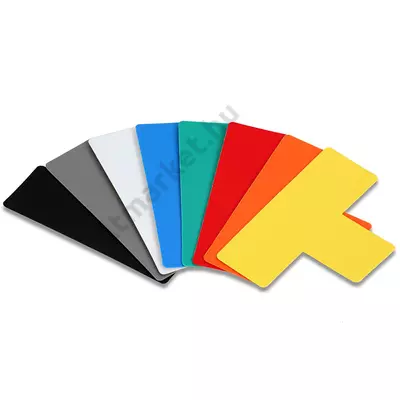 T alakú flexibilis padlójelölés több színben