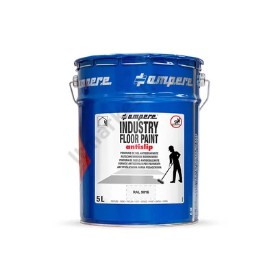 Industry Floor Paint® csúszásgátló padlójelölő festék - Fehér 5 L