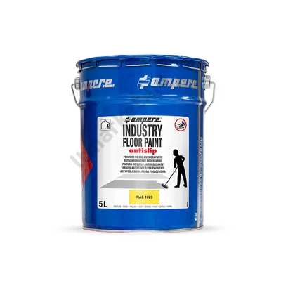 Industry Floor Paint® csúszásgátló padlójelölő festék - Sárga 5 L
