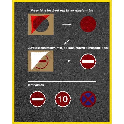 Jelölősablon használata
