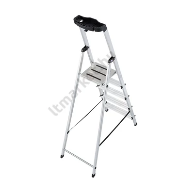 Ergonomikus lépcsőfokos állólétra 1x5 fokos hátulról