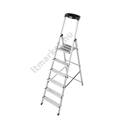 Ergonomikus lépcsőfokos állólétra 1x6 fokos
