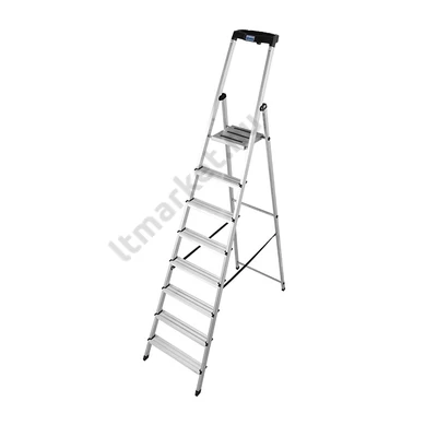 Ergonomikus lépcsőfokos állólétra 1x8 fokos