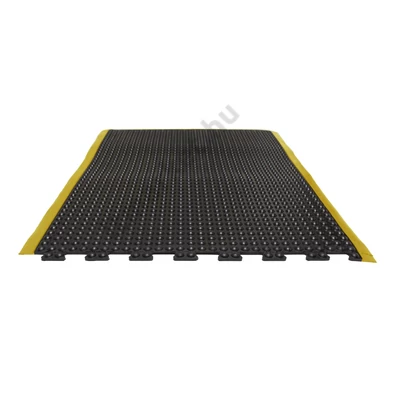 Yoga Dome Basic - 90 x 120 cm - Fekete / sárga - Záróelem