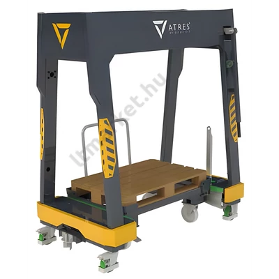 Mechanikus portál kocsi raklappal